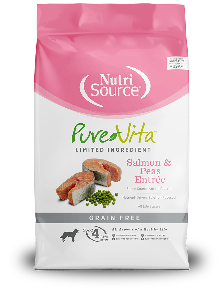 Grain Free Salmon & Peas Entrée Dog Food