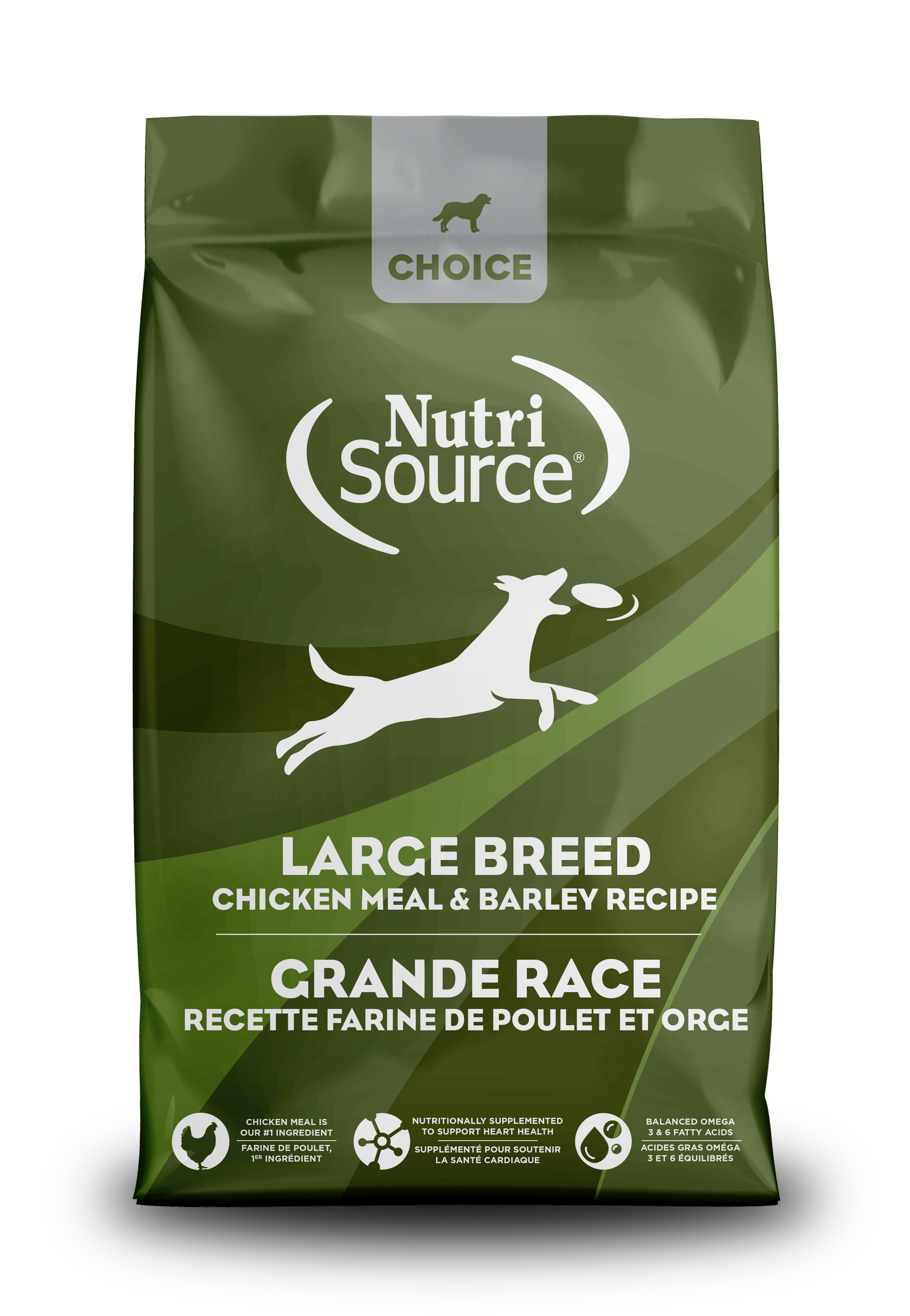Large Breed Chicken Meal & Barley