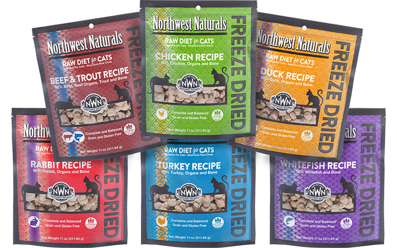 NW Naturals Freeze Dried Cat Nibbles Beef & Trout