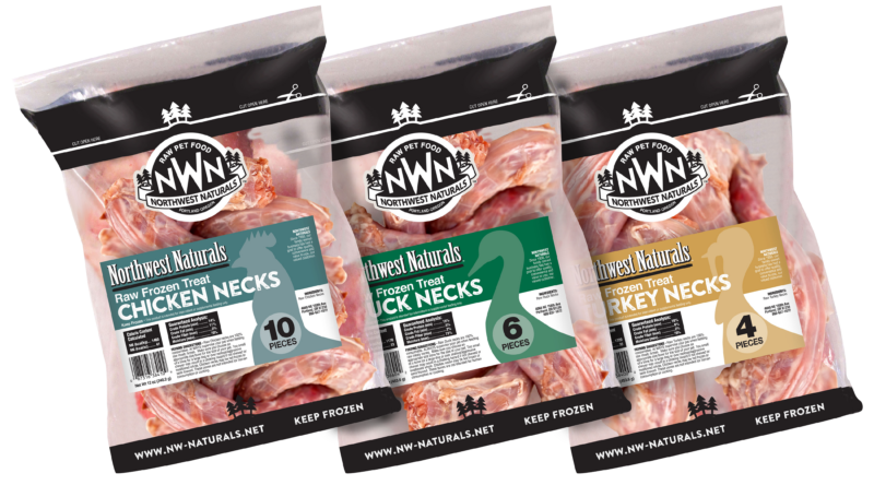 NW Naturals Raw Frozen Duck Necks