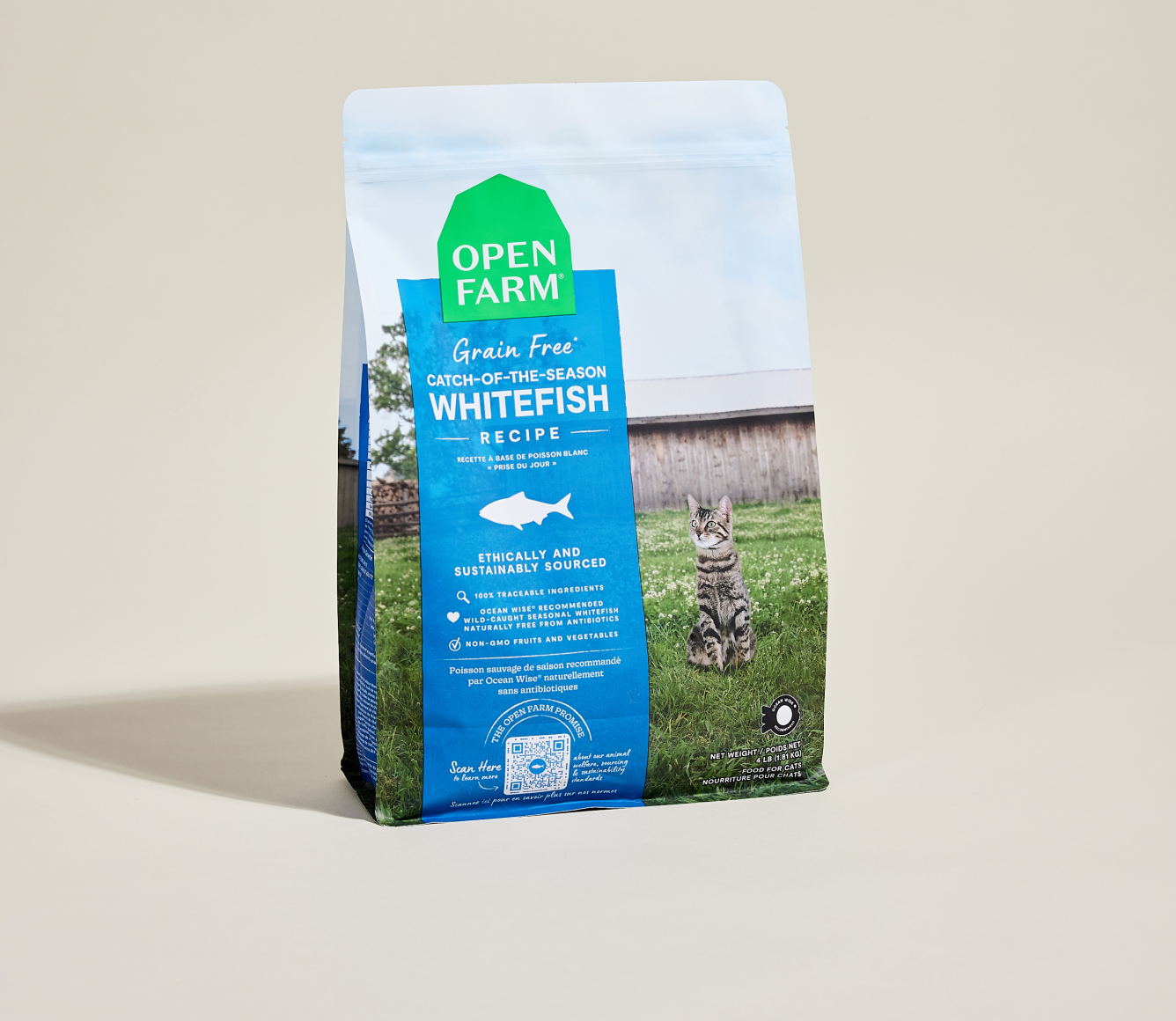 Whitefish Grain-Free Cat Kibble