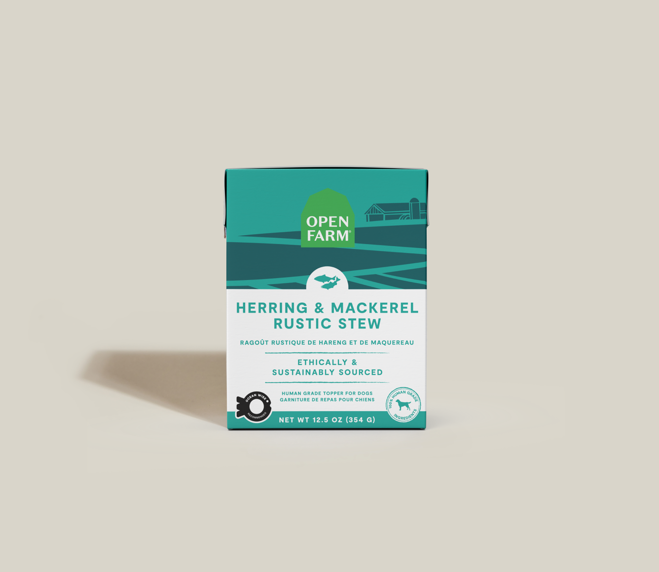 Herring & Mackerel Rustic Stew Wet Dog Food