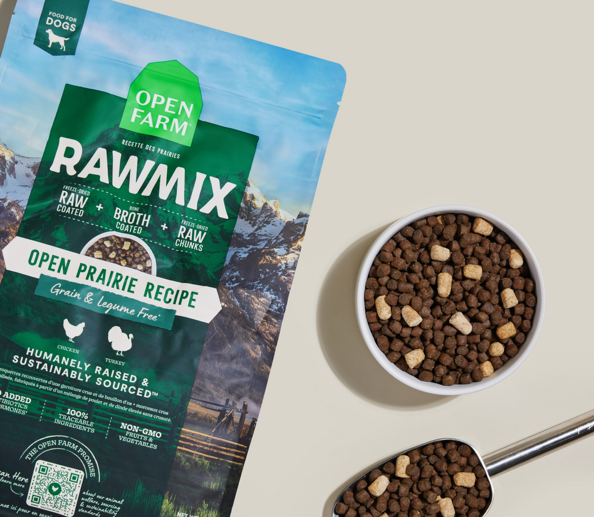 RawMix Open Prairie Grain-Free Dog Kibble – The Good Dog Store