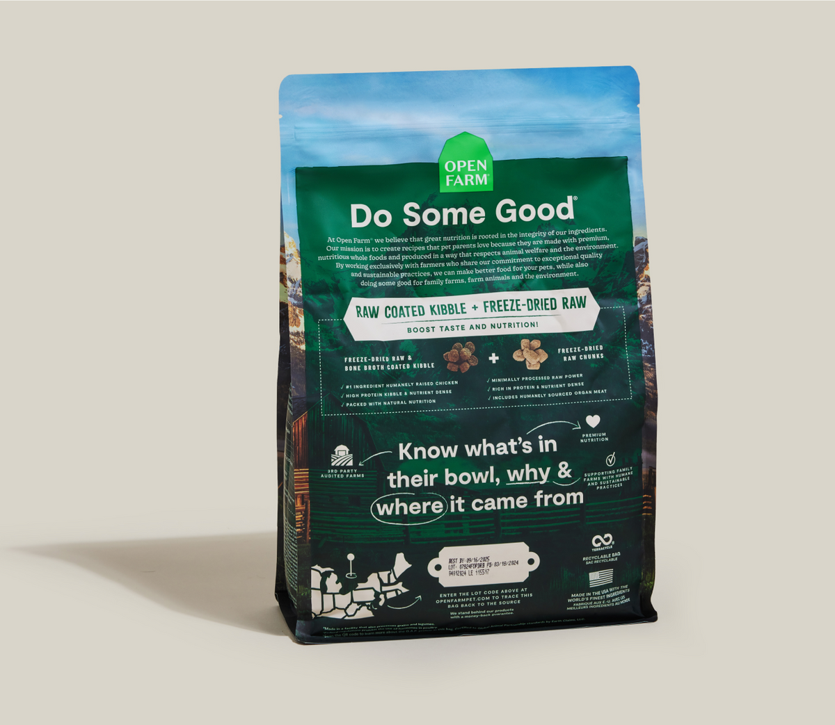 RawMix Open Prairie Grain-Free Dog Kibble – The Good Dog Store
