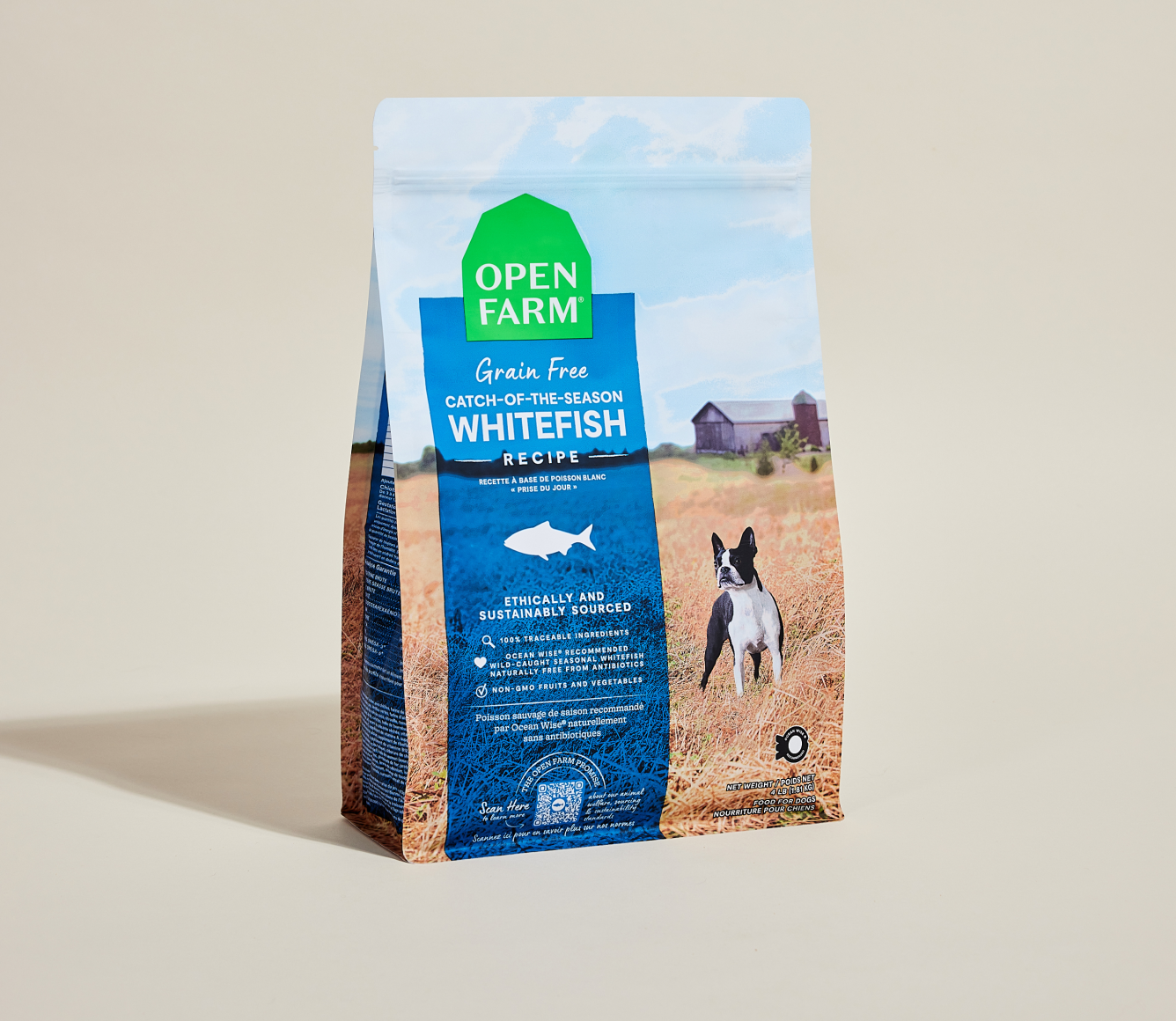 Whitefish Grain-Free Dog Kibble