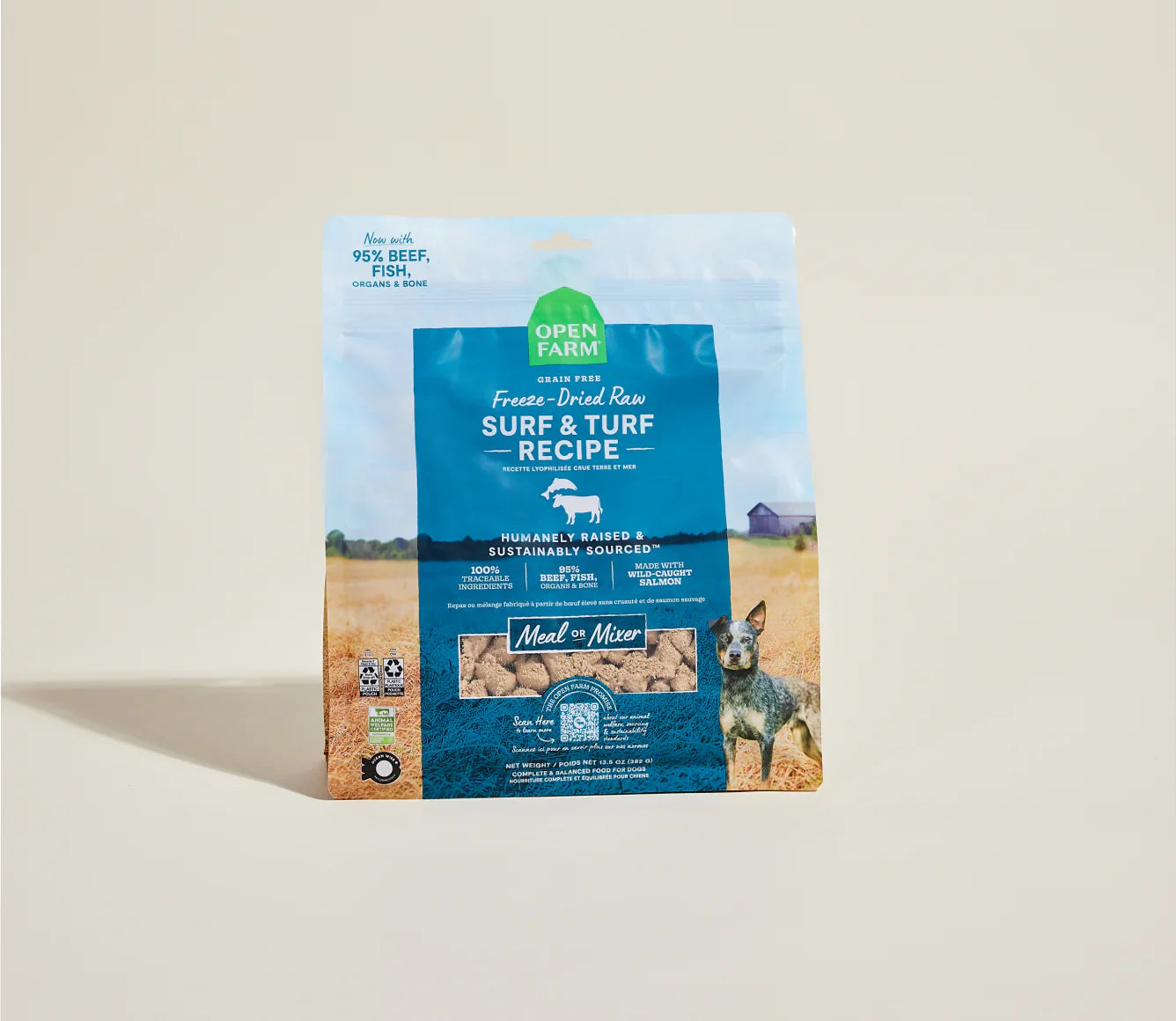 Open Farm Freeze-Dried Farmer's Table - Surf & Turf Recipe