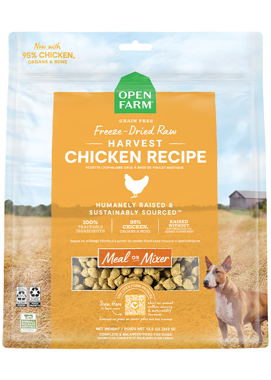 Harvest Chicken Freeze Dried Raw Morsels for Dogs