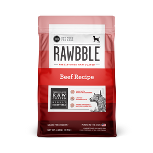 BIXBI Rawbble Dog Kibble GF Beef 24lbs