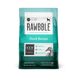 BIXBI Rawbble Dog Kibble GF Duck 24lbs