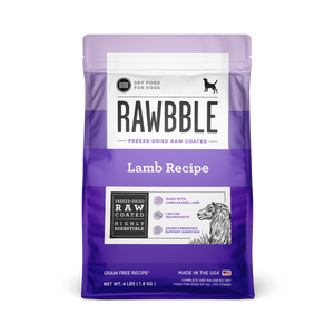 BIXBI Rawbble Dog Kibble GF Lamb 24lbs