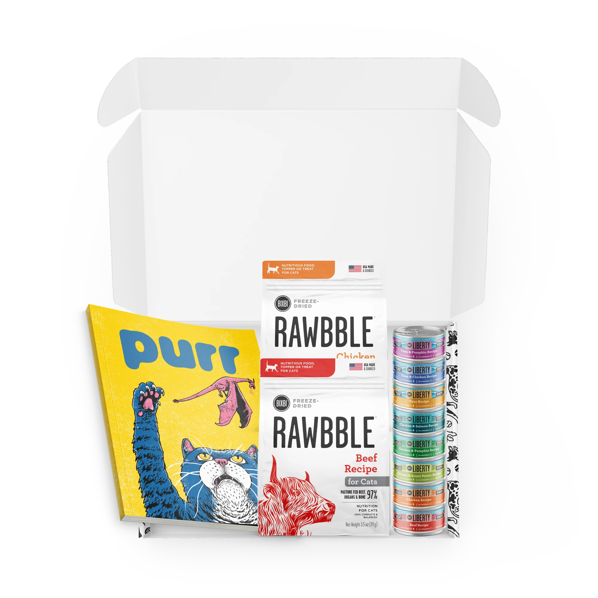 BIXBI Sample Box for Cats