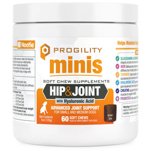 Progility Dog Mini Hip & Joint Chew Small Breed 60ct 5.5oz