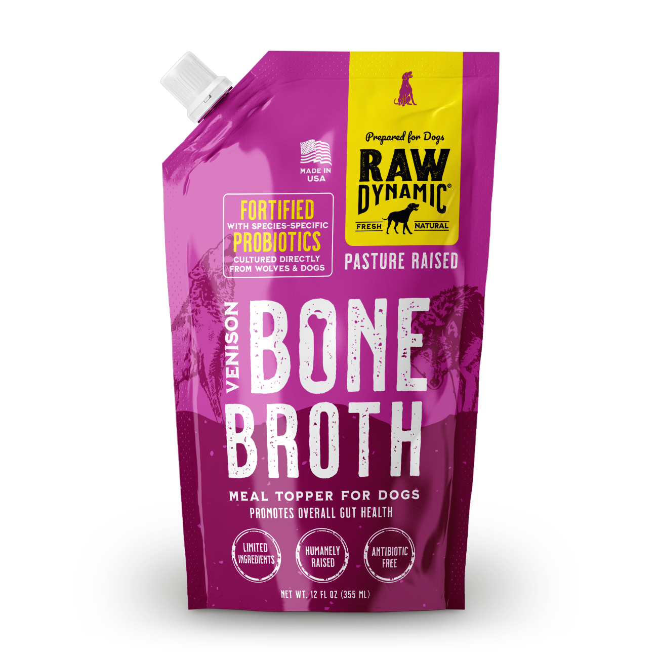 VENISON BONE BROTH FOR DOGS