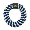 Navy Braided Ring Dog Toy