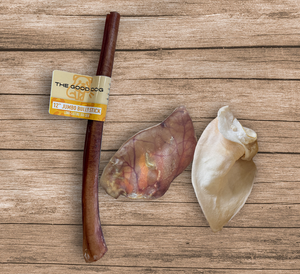 Easter 3-Pack: Bully Stick | Pig Ear | Cow ear