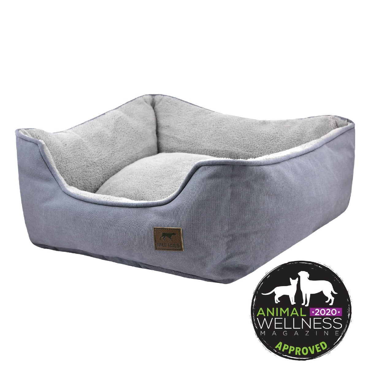 Dream Chaser Charcoal Bolster Bed