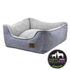 Dream Chaser Charcoal Bolster Bed