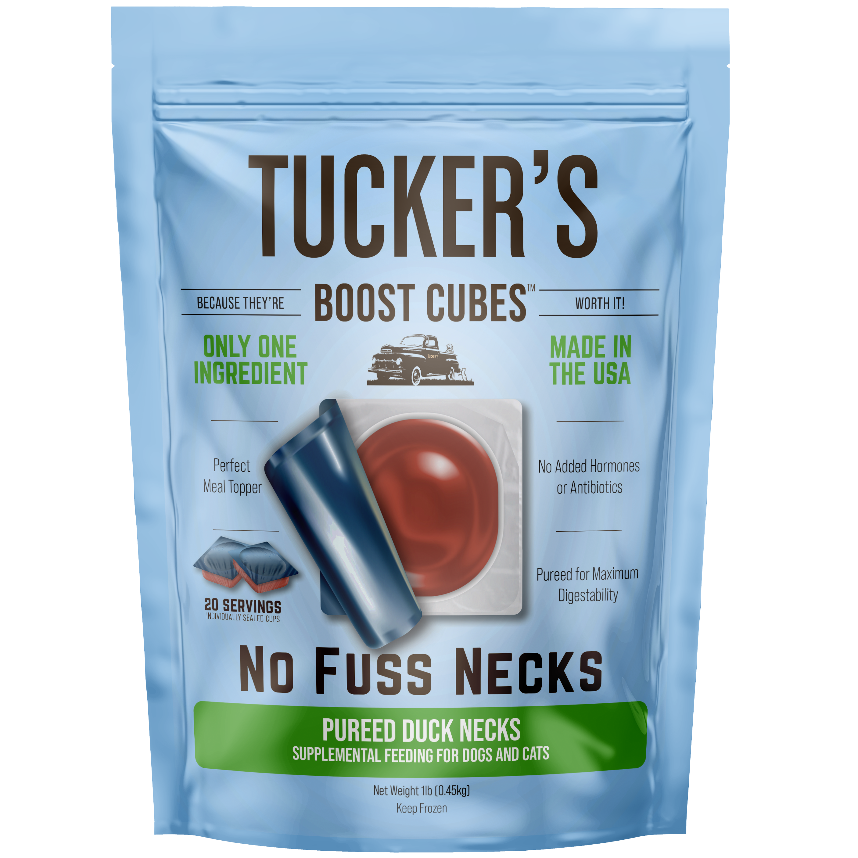 Pureed Duck Necks