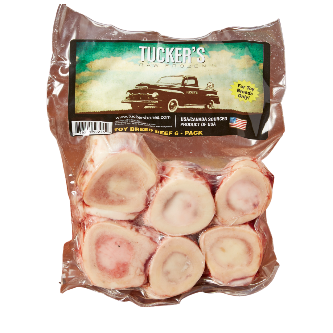 Raw beef bones for dogs