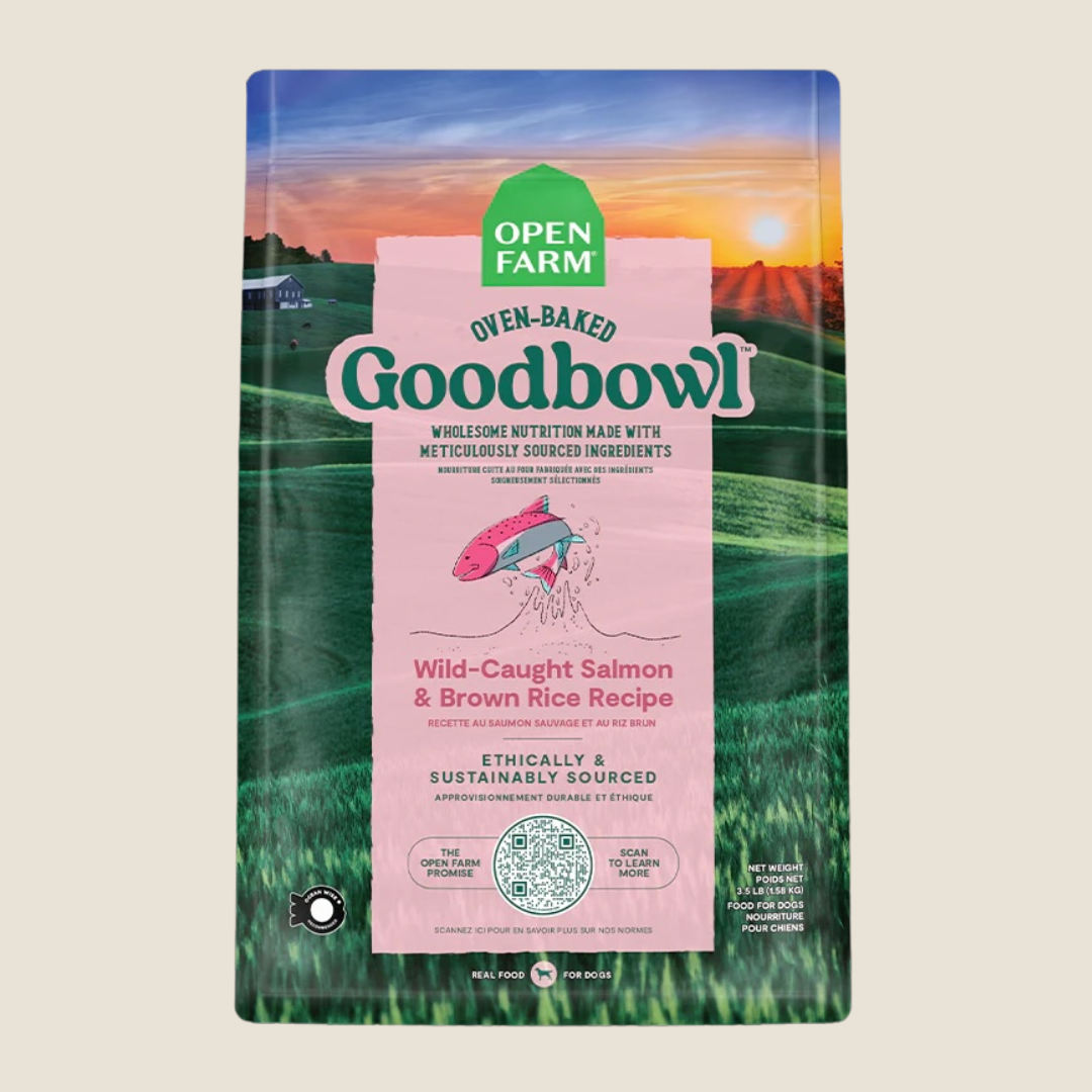 Open Farm - Goodbowl Wild-Caught Salmon & Brown Rice for Dogs - MSPCA Donation