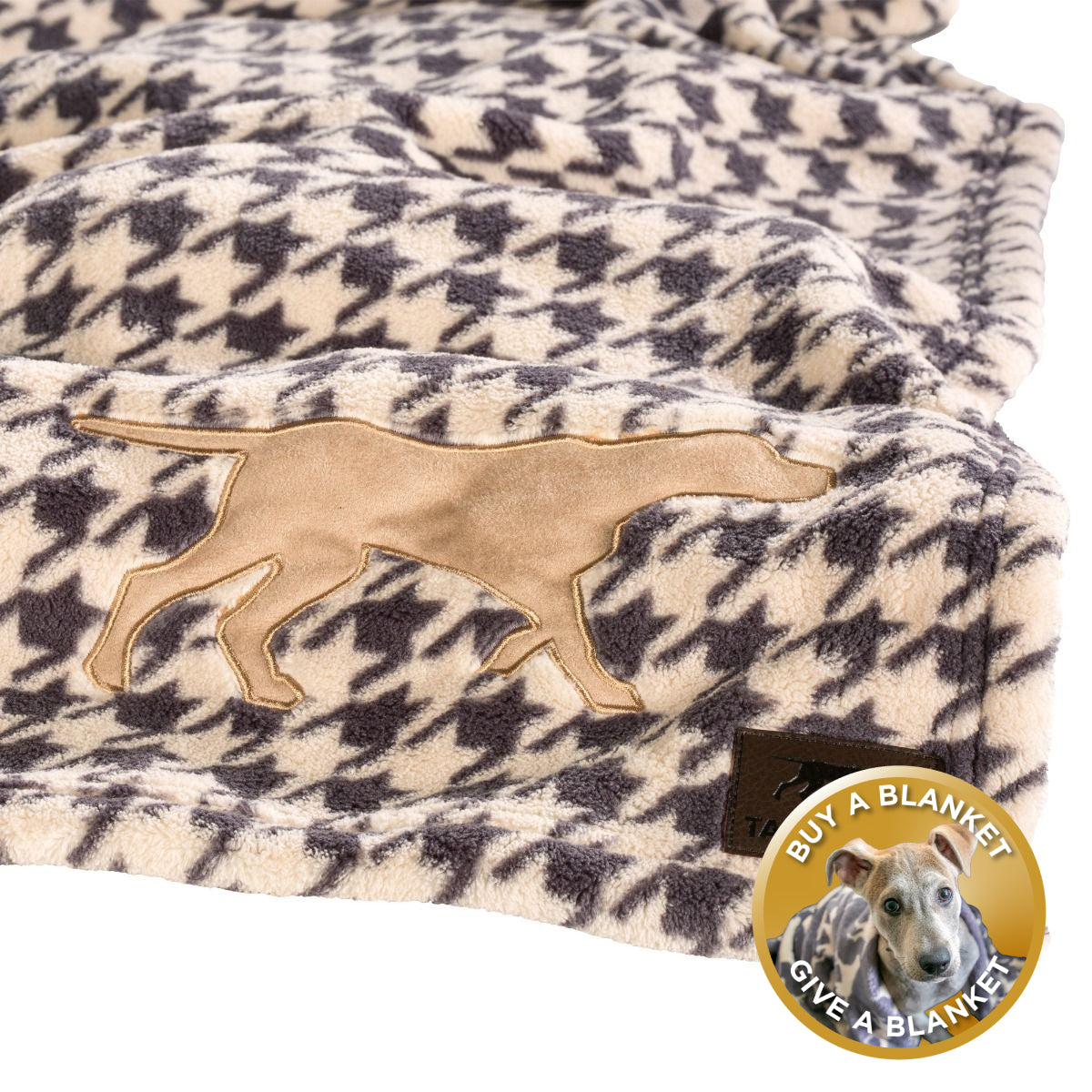 Houndstooth Dog Blanket