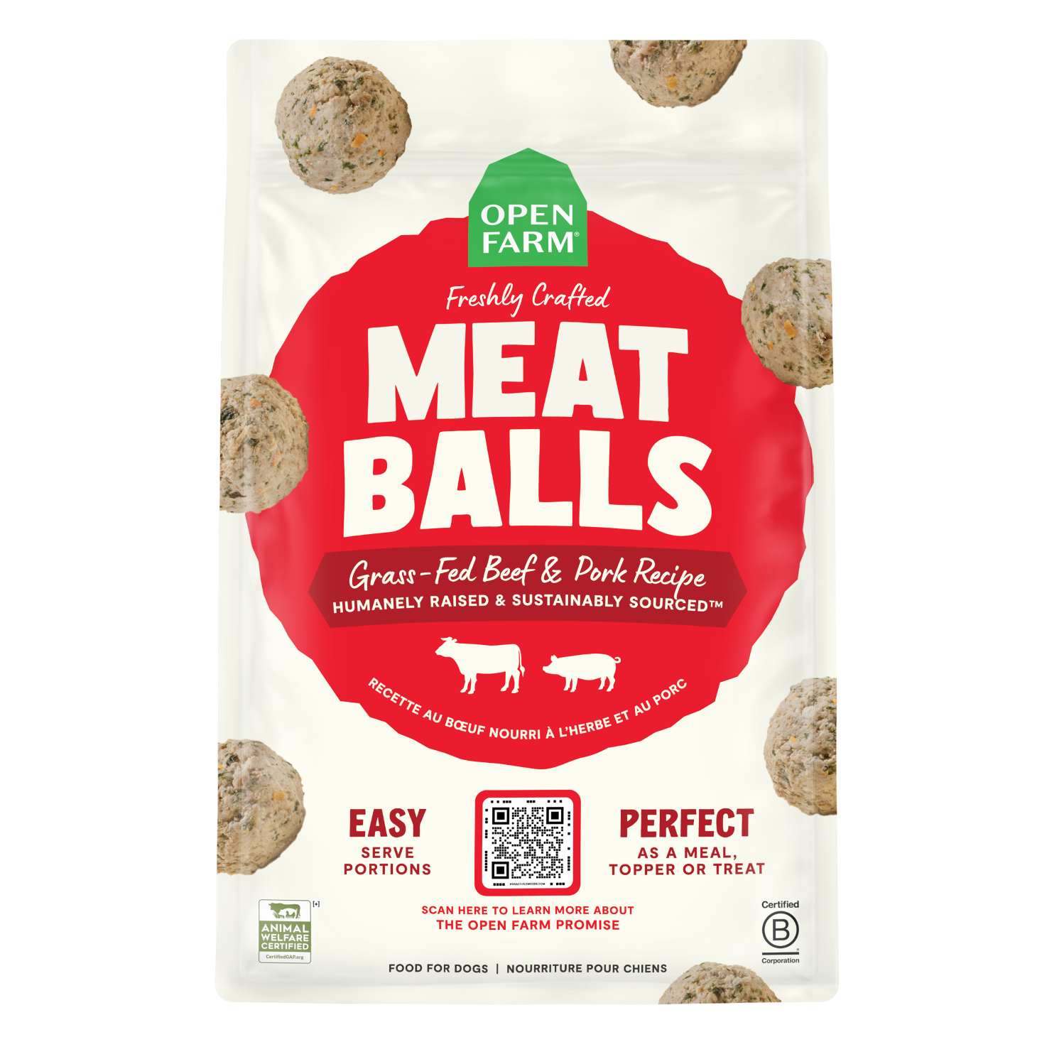 Grass-Fed Beef & Pork Meatballs Gift
