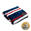 Nautical Stripe Dog Blanket