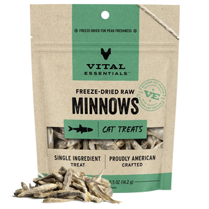 Vital Essentials Cat Freeze Dried Minnows 0.5oz
