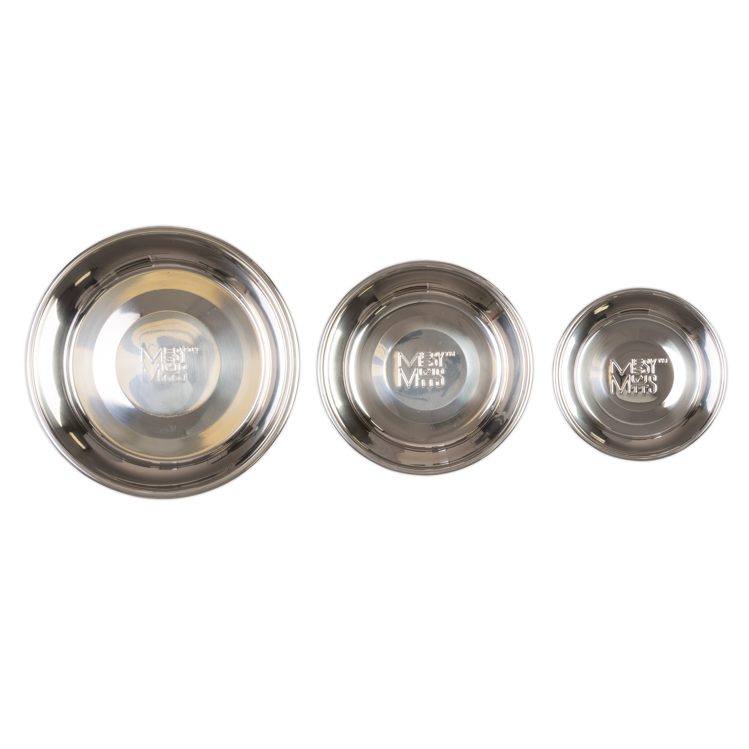 Stainless Steel Bowl for Messy Mutts Silicone Bowl Holders and all Totally Pooched Feeders
