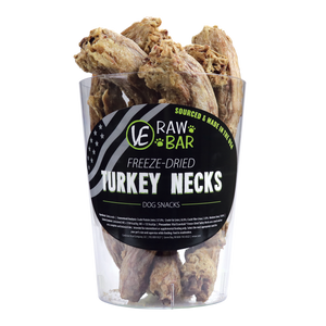 VE RAW BAR Freeze-Dried Turkey Necks freeshipping - The Good Dog Store