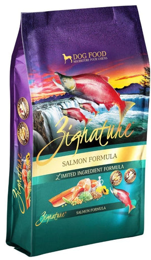 Zignature Grain-Free Salmon Limited Ingredient Formula Dry Dog Food 27lbs freeshipping - The Good Dog Store