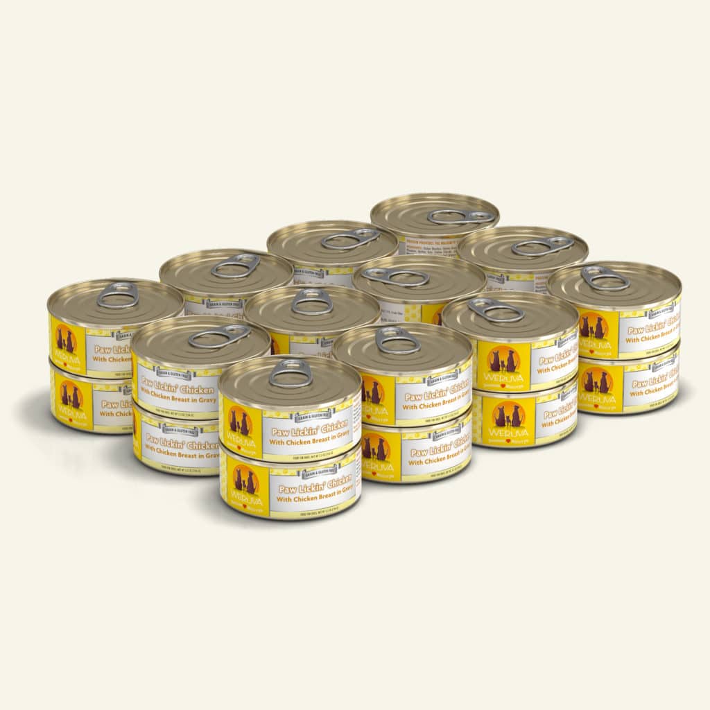 Weruva Paw Lickin' Chicken Canned Dog Food 3oz, Case of 24 freeshipping - The Good Dog Store