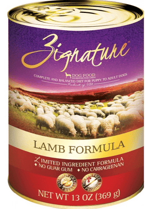 Zignature Grain-Free Lamb Limited Ingredient Formula Canned Dog Food 13oz freeshipping - The Good Dog Store