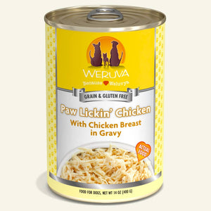 Weruva Paw Lickin' Chicken Canned Dog Food 14oz freeshipping - The Good Dog Store