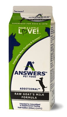 ANSWERS ADDITIONAL GOATS MILK QUART (PICK UP IN STORE ONLY) freeshipping - The Good Dog Store