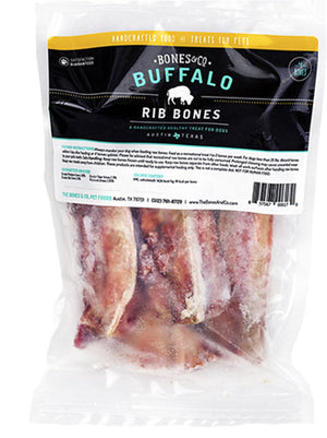 BONES & CO BUFFALO RIBS 4 PK (PICK UP IN STORE ONLY) freeshipping - The Good Dog Store
