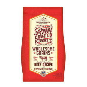 Stella & Chewy's Raw Coated Beef with Wholesome Grains for Dog freeshipping - The Good Dog Store