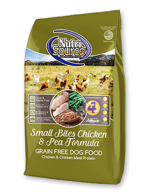 Nutri Source Small Bites Chicken Grain Free Dog Food Chicken & Chicken Meal Protein 15lb freeshipping - The Good Dog Store