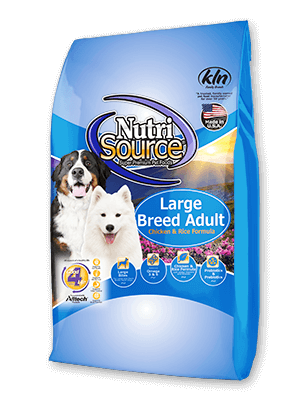 NutriSource Adult Large Breed Chicken and Rice Dry Dog Food 30lb freeshipping - The Good Dog Store