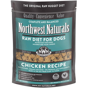 Northwest Naturals Raw Diet Chicken Nuggets Raw Frozen Dog Food 6lb (PICK UP IN STORE ONLY) freeshipping - The Good Dog Store