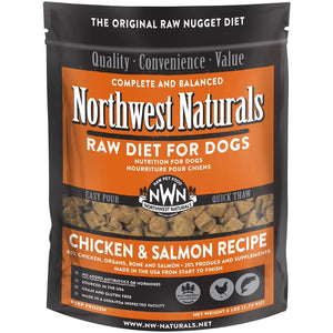 Northwest Naturals Raw Diet Chicken & Salmon Nuggets Raw Frozen Dog Food 6lb (PICK UP IN STORE ONLY) freeshipping - The Good Dog Store
