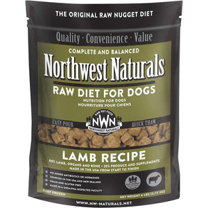 Northwest Naturals Raw Diet Lamb Nuggets Raw Frozen Dog Food 6lb (PICK UP IN STORE ONLY) freeshipping - The Good Dog Store