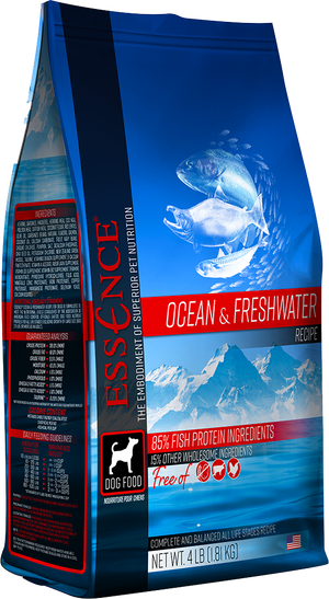 Essence Ocean & Freshwater Recipe Grain-Free Dry Dog Food 12.5LB freeshipping - The Good Dog Store