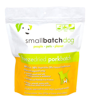 Small Batch Pork Sliders Freeze Dried Dog Food 14z freeshipping - The Good Dog Store