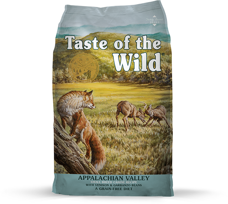 Taste Of The Wild Appalachian Valley Small Breed Canine Recipe with Venison & Garbanzo Beans 28 lb freeshipping - The Good Dog Store