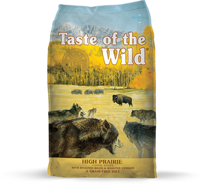 Taste Of The Wild High Prairie Canine Recipe with Roasted Bison & Roasted Venison 28 lb freeshipping - The Good Dog Store