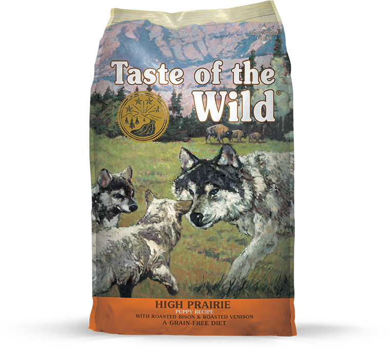 Taste Of The Wild High Prairie Puppy Recipe with Roasted Bison & Roasted Venison 28 lb freeshipping - The Good Dog Store