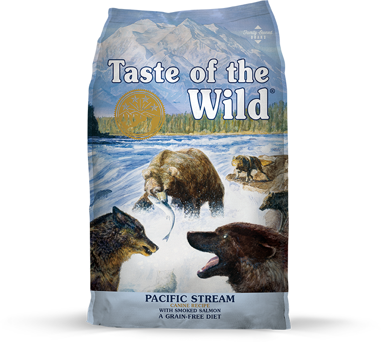 Taste Of The Wild Pacific Stream Canine Recipe with Smoked Salmon 28 lb freeshipping - The Good Dog Store