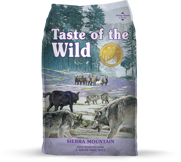 Taste Of The Wild Sierra Mountain Canine Recipe with Roasted Lamb 28 lb freeshipping - The Good Dog Store