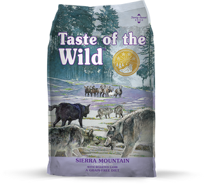 Taste Of The Wild Sierra Mountain Canine Recipe with Roasted Lamb 28 lb freeshipping - The Good Dog Store